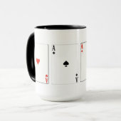 Aces High speelkaart Mok (Voorkant links)