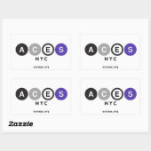 Aces NYC Stickers (Vel)