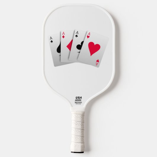 ACES!  PICKLEBALL PADDLE (Achterkant)