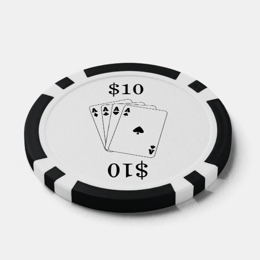 Aces Pokerchips (Enkel)