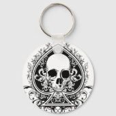 Aces Skull Sleutelhanger (Voorkant)