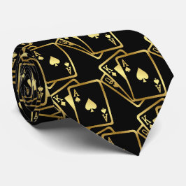 Aces Tie One On Casino Tie Stropdas
