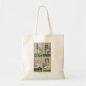 Aces van de Tarot Tote Bag (Voorkant)