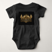 acesacesradio black and gold romper (Achterkant)