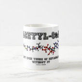 Acetyl-CoA denkt niet eens aan metabolisme zonder Koffiemok (Center)