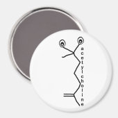 acetylcholine magnet (Voorkant / Achterkant)
