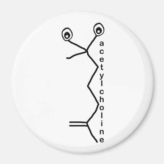 acetylcholine magnet (Voorkant)