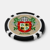 Acevado Heraldic Arms Poker Chips (Enkel)