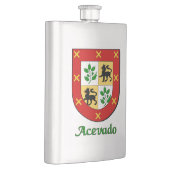 Acevado Heraldic Shield Heupfles (Rechts)