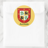 Acevedo Family Shield Stickers (Tas)