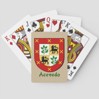 Acevedo Heraldic Shield Speelkaarten