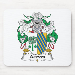Aceves Family Crest Muismat