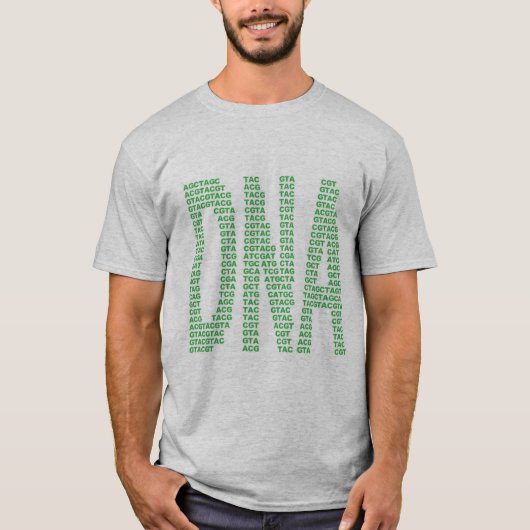 ACGT DNA Green T-shirt (Voorkant)