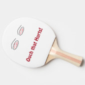 Ach, dat doet pijn! Peddel Tafeltennisbatje (Zijkant)