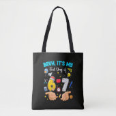 Ach, het is mijn eerste dag terug naar school tote bag (Voorkant)