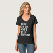 Ach man, het is de 45e verjaardag van mijn Koning, T-shirt (Voorkant volledig)