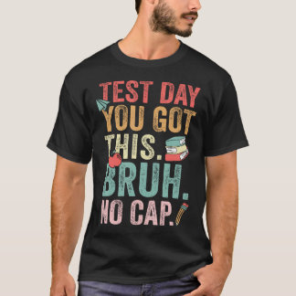 Ach man, het is toetsdag, je kan het Funny Toetsda T-shirt