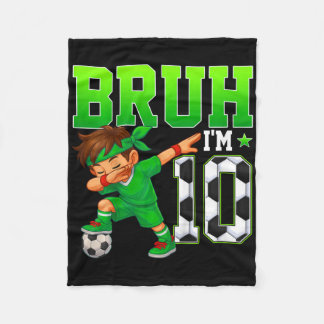 Ach man, ik ben 10 Voetbal 10e verjaardagsfeestje Fleece Deken