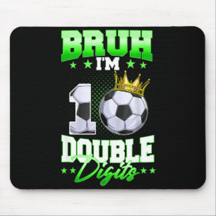 Ach man, ik ben dubbele cijfers Voetbal 10e verjaa Muismat