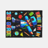 Ach man, ik zit in de 3e klas Dabbing Leuke Gamer  Fleece Deken (Voorkant (Horizontaal))