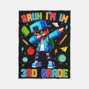 Ach man, ik zit in de 3e klas Dabbing Leuke Gamer  Fleece Deken