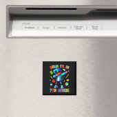 Ach man, ik zit in de 7e klas Dabbing Leuke Gamer Magneet (Insitu (Vaatwasser))