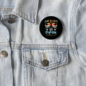 Ach schat! Het is mijn 50ste verjaardagsreis Verja Ronde Button 5,7 Cm (In situ)