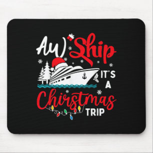 Ach Scheeps Kerst Reis Cruise Kerstlichten Holi Muismat