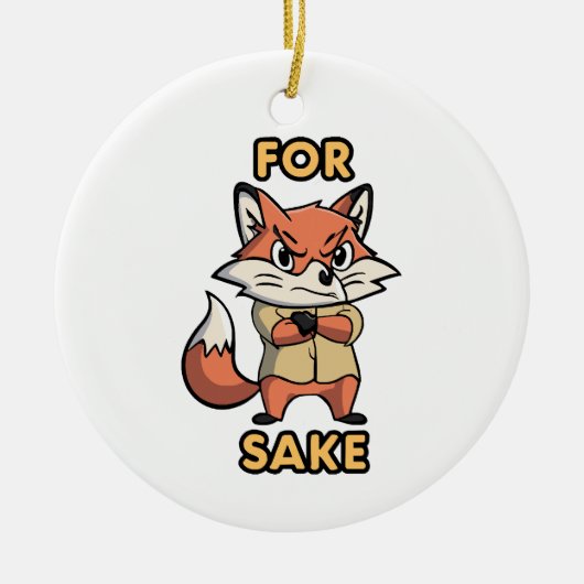 ach voor sake keramisch ornament (Voorkant)