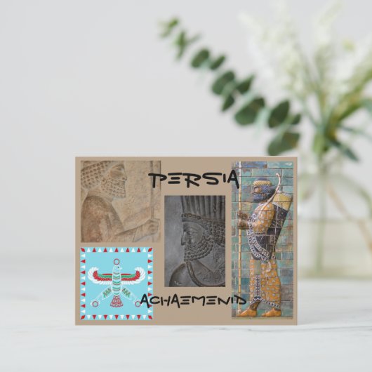 Achaemenid Briefkaart (Staand voorkant)