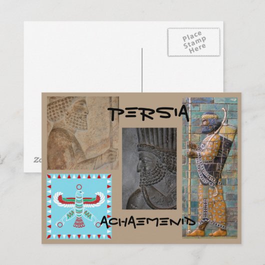 Achaemenid Briefkaart (Voorkant / Achterkant)