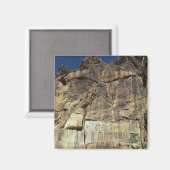 Achaemenid rock relief van koning Darius I Magneet (Voorkant / Achterkant)