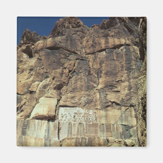 Achaemenid rock relief van koning Darius I Magneet (Voorkant)