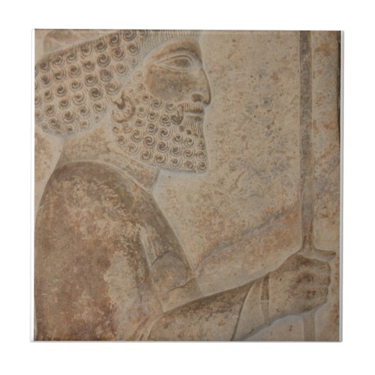 Achaemenid Soldier Tegeltje (Voorkant)