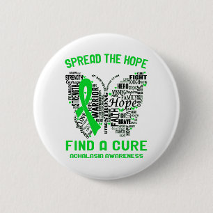 Achalasia Awareness Month Ribbon Gifts Ronde Button 5,7 Cm