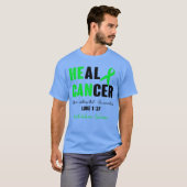 Achalasia Awareness Ribbon Support Giften T-shirt (Voorkant volledig)