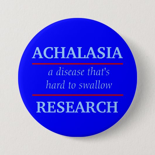 Achalasia-onderzoeksknop Ronde Button 7,6 Cm (Voorkant)
