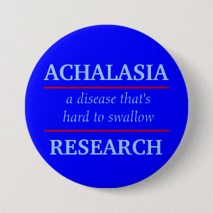 Achalasia-onderzoeksknop Ronde Button 7,6 Cm