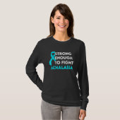 Achalasia Survivor Warrior T-shirt (Voorkant volledig)
