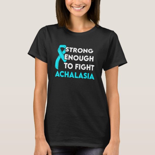 Achalasia Survivor Warrior T-shirt (Voorkant)
