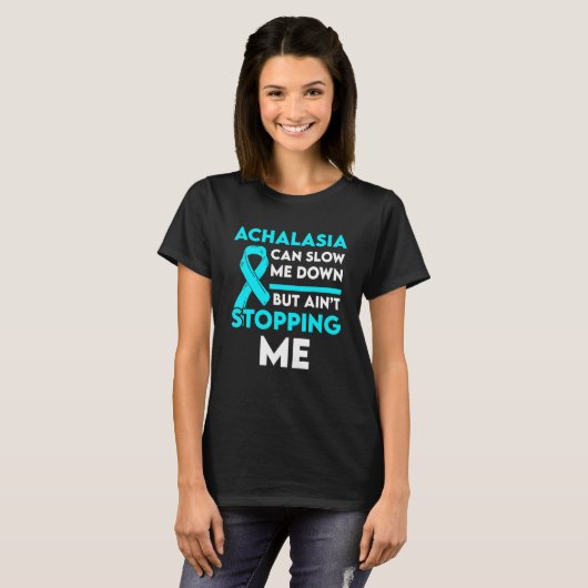 Achalasia Survivor Warrior T-shirt (Voorkant volledig)