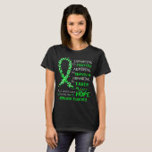 Achalasia Warrior Ondersteunende Strijder T-shirt (Voorkant volledig)