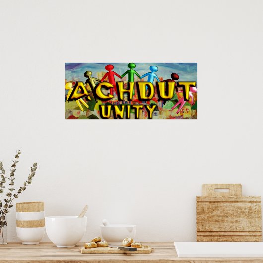 Achdut Poster (Keuken)
