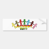 Achdut Unity.png Bumpersticker (Voorkant)