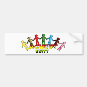 Achdut Unity.png Bumpersticker