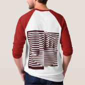 Ache burgundy rag t-shirt (Achterkant)