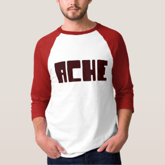 Ache burgundy rag t-shirt