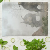 Achelousaurussen Theedoek (Gevouwen)