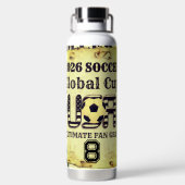 Achempong 2026 Global Cup: De Commuter Reis 8 Waterfles (Achterkant)
