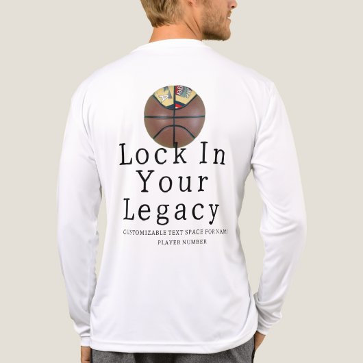 Achempong Basketball: CHAMPS GAME ON – Legacy Lock Tri-Blend Shirt (Achterkant)